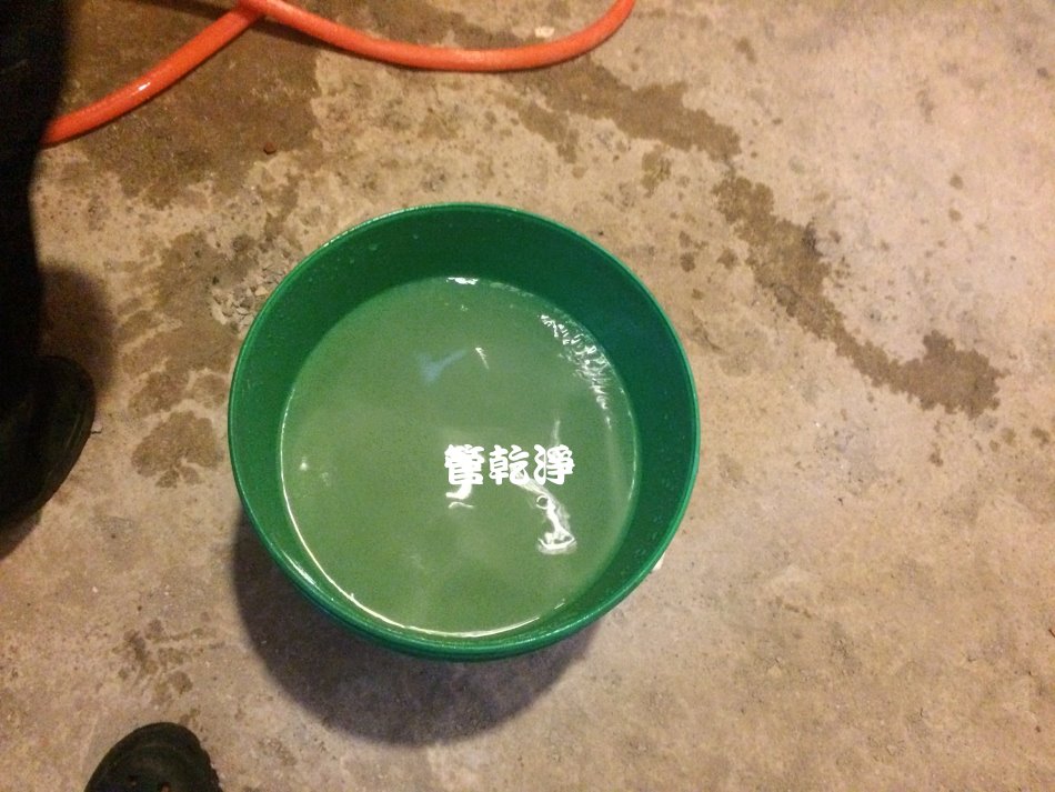 水龍頭流出牛奶? (新竹 竹北 縣政八街 水管清洗 )