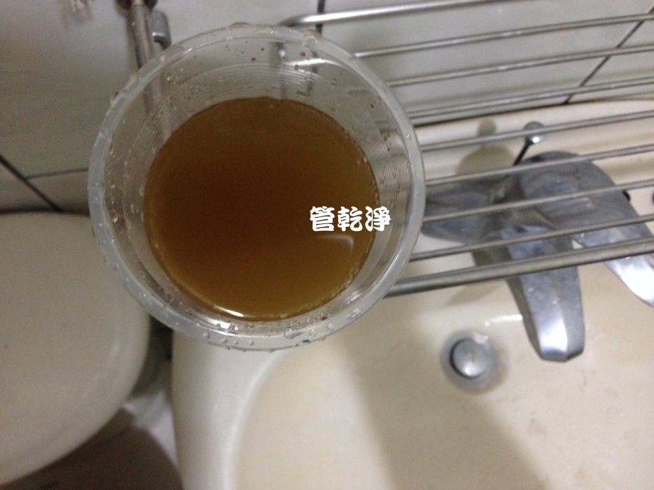 水龍頭流出青草茶? (新竹 福樹街 洗水管 )