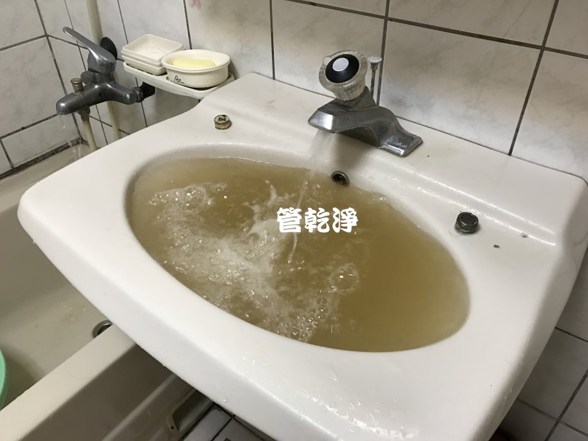 二十年房子沒洗過管路? 台中 西屯 文心路 清洗水管