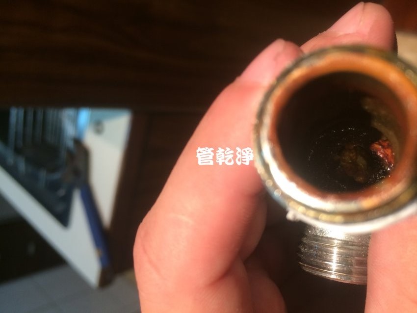 水龍頭流出冬瓜茶? 台北 文山 辛亥路四段 洗水管