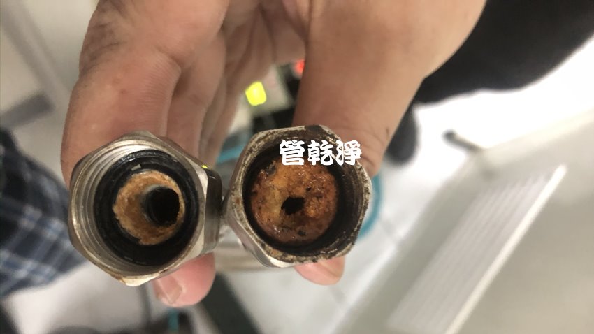 水管管路有水晶... 新竹 竹東 榮樂街 水管清洗