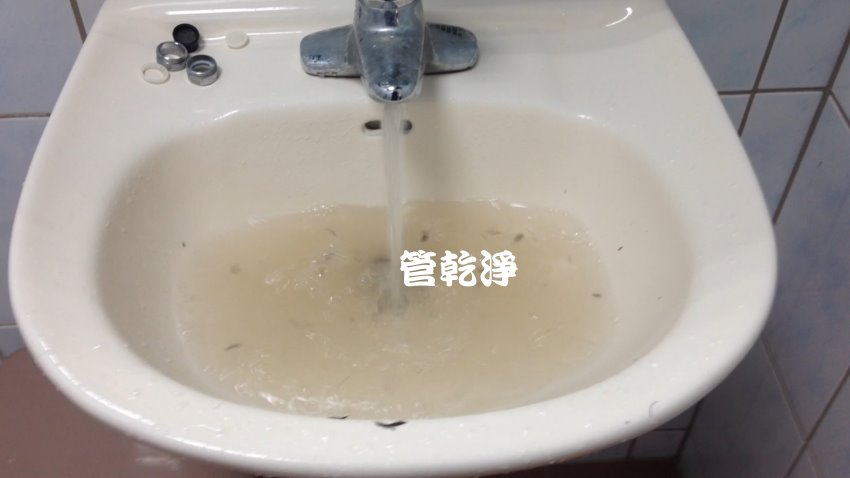 龍頭一轉跑出羽毛? 台中 石岡 豐勢路 清洗水管